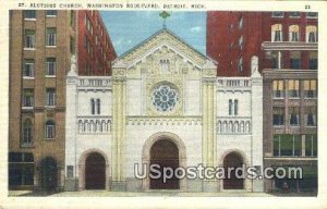 St Aloysius Church in Detroit, Michigan