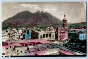 Monterrey Nuevo Leon Mexico Postcard Partial View c1910 Antique RPPC Photo
