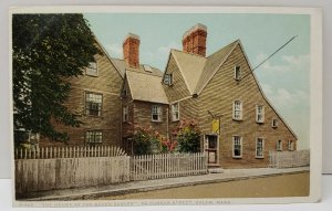 Salem Massachusetts, The House of Seven Gables Phostint Postcard B13