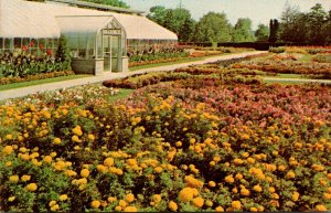 Illinois Rockford Sinnissippi Park Greenhouse and Flower Gardens