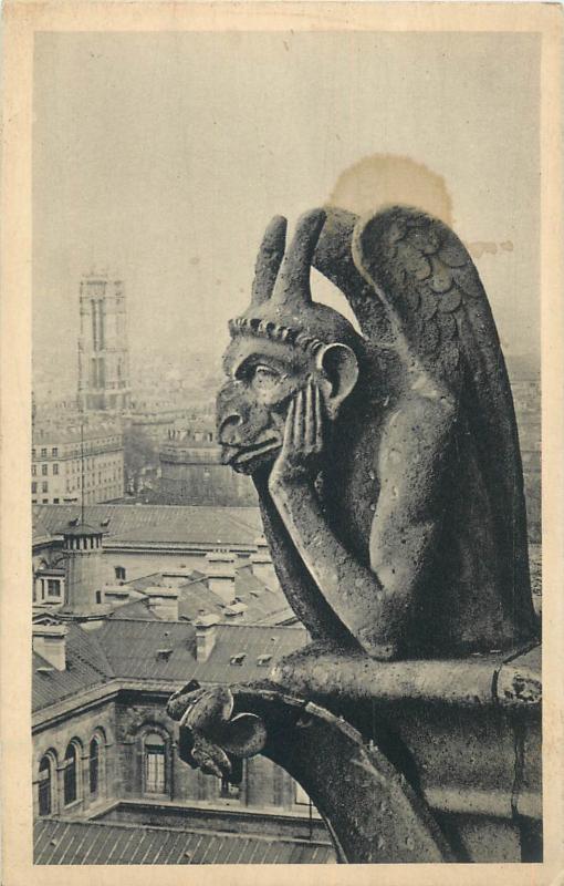 Notre Dame de Paris Chimere chimera chimaeras x 7