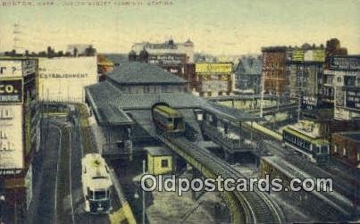 Dudley Street Terminal Station Boston, Mass, USA 1910 