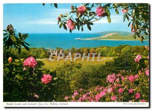 Old Postcard Howth Castle and Ireland's Eye Co Dublin Ireland