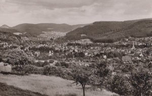 Lahr Schwarzwald Vintage Aerial Real Photo German Germany Postcard