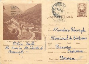 Romania postal stationery postcard Slanic Moldova
