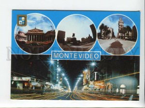 3179601 Uruguay Montovideo diferent aspects old postcard