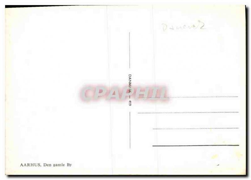 Postcard Modern AArhus Den Gamle By