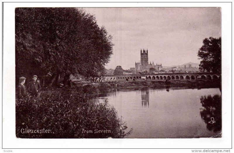 GLOUCESTER, Gloucestershire, England, PU-1905; From Severn