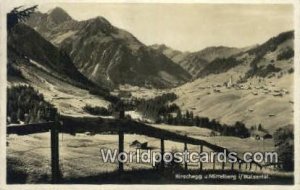 Hirschegg u Mittelberg Walsertal Germany 1936 