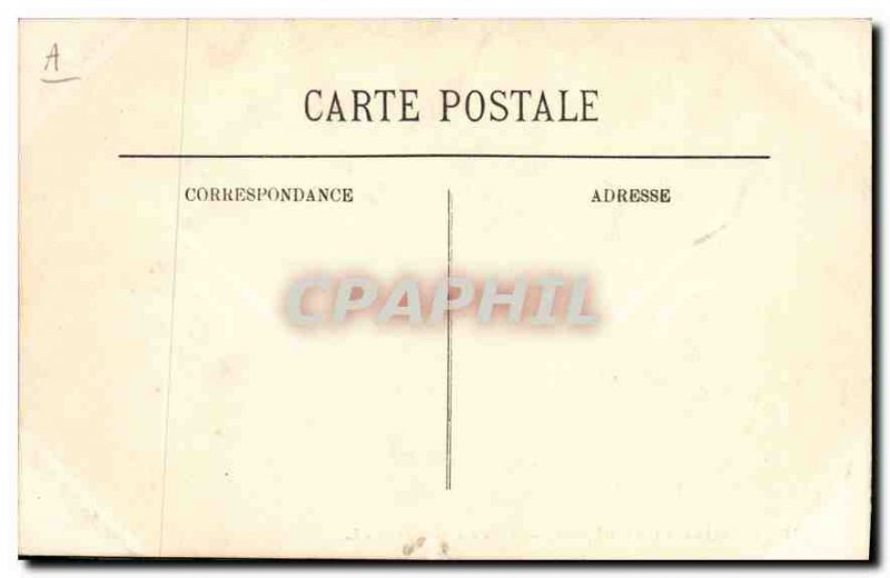 Old Postcard Mont Saint Michel Car Genets