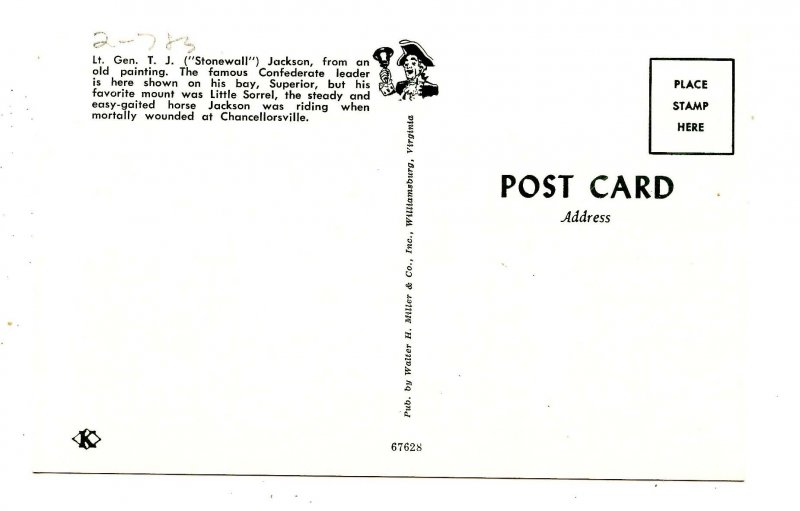 Civil War - Stonewall Jackson and Superior