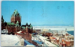 Postcard - Winter time in Quebec City, Canada