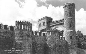 RPPC Castillo Santa Cecilia Hotel Guanajuato, Mexico  c1950s Vintage Postcard