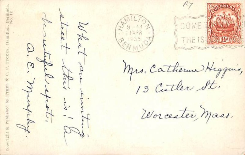 A St. George's Street St. George's Bermuda 1935 