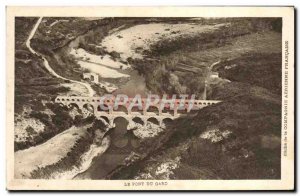 Old Postcard The Pont du Gard