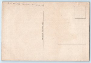 Kaysersberg-Vignoble France Postcard France Railroad Advertising c1920's