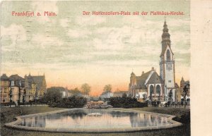 Lot213 germany  frankfurt am main the hohenzollernplatz with the matthauskirche