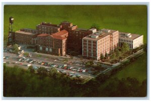 Bird's Eye View Of The Genesee Hospital Building Rochester New York NY Postcard