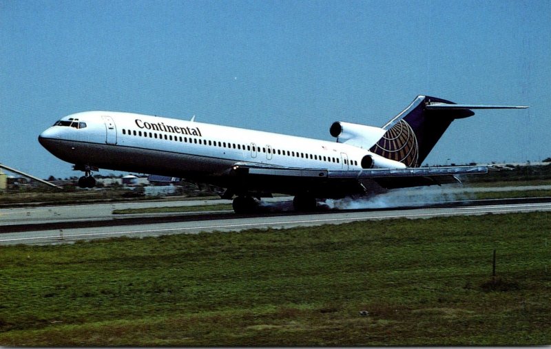 Continental Airlines Boeing B-727-232 Advanced At Stapleton Intenational Airp...