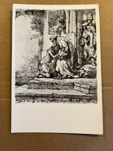 POSTCARD UNUSED - THE RETURN OF THE PRODICAL SON, 1636, REMBRANDT, AMSTERDAM