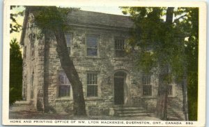 M-13987 Home and Printing Office of William Lyon Mackenzie Ontario Canada