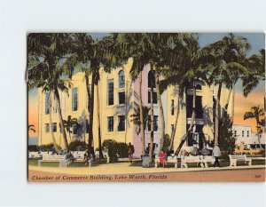 Postcard Chamber of Commerce Building, Lake Worth, Florida