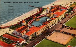 Florida Miami Beach MacFadden-Deauville Hotel 1950