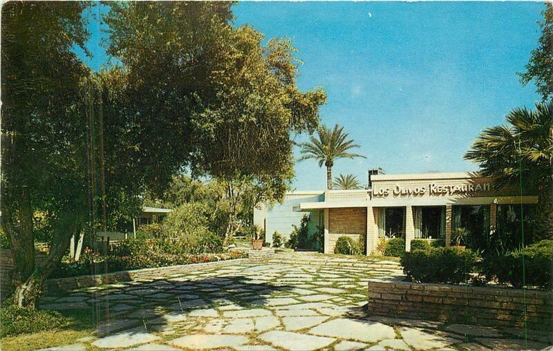 Arizona Phoenix Los Olivos Hotel 1950s Markow Photography Postcard 22-8784