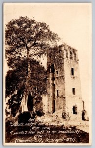 RPPC Old Panama Pirates Ruin Built 1519 Destroyed 1671 C1937 Postcard Z4