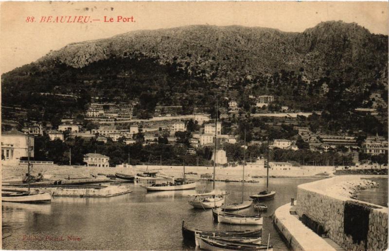 CPA BEAULIEU - Le Port (351475)