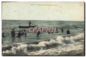 Old Postcard Ault Les Bains De Mer En Face Du Casino