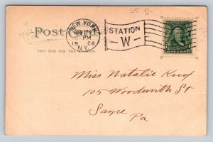 1906  Central Park   New York City   Postcard