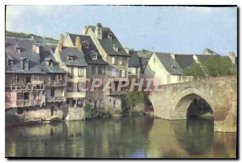 Modern Postcard Espalion Aveyron