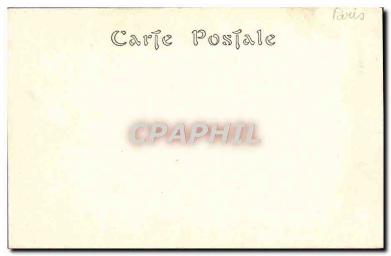 Old Postcard The purpose Boucher Louvre Museum Paris