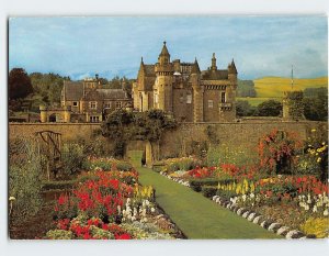 Postcard Abbotsford House from the Garden, Melrose, Scotland