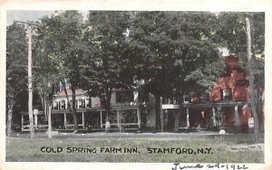 Cold Spring Farm Inn in Stamford, New York