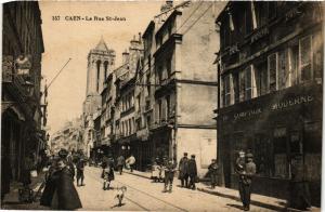 CPA CAEN - La Rue St-Jean (276377)