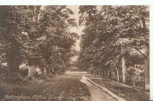 Nottinghamshire Postcard - Clifton Grove - Ref 9527A