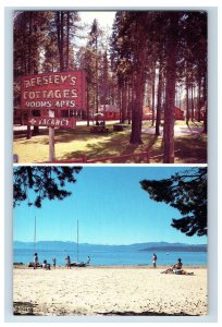 Vintage Beesley's Cottages Tahoe, California. P129E