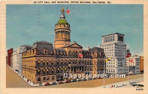 City Hall & Municipal Office Building in Baltimore, Maryland