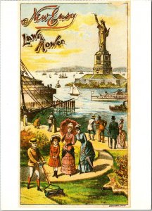 Advertising Statue Of Liberty New Easy Lawn Mower