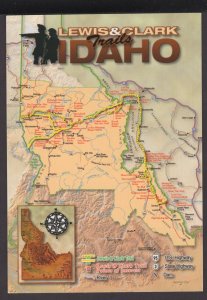 Lewis & Clark Trails in Idaho in 1805 and 1806 Corps of Discovery - Cont'l