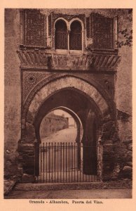 Alhambra,Puerta del Vino,Granada,Spain BIN