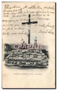 Fleury sur Andelle - Calvary - Old Postcard