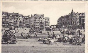 Belgium De Panne La Digue 1956