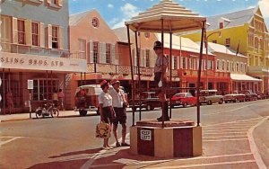 Heyl's Corner, Front Street Hamilton Bermuda 1970 