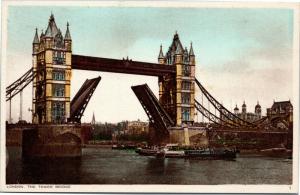 postcard UK England London - The Tower Bridge