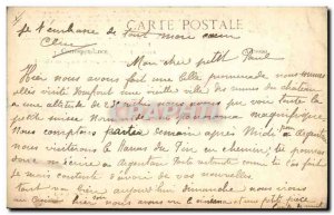 Old Postcard Domfront misfortune City Hangman