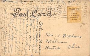 Missouri Mo Postcard c1910 BOLIVAR East Side Square Stores Sykes Image