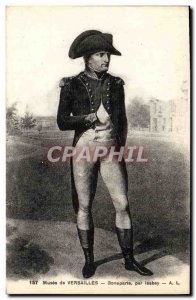 Postcard Old Versailles Musee Napoleon Bonaparte By Isabey 1